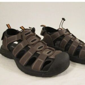 Field and Stream men’s brown amphibious hiking fisherman sandal size 12